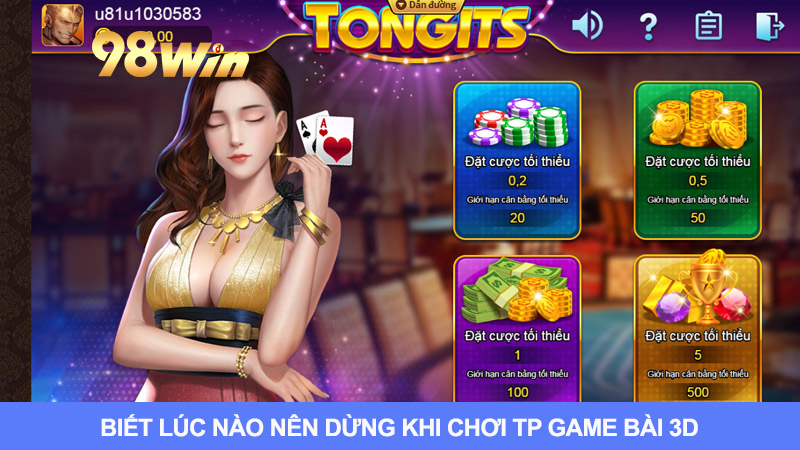 Chọn thời điểm dừng đúng lúc